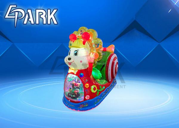 Quality Cute Candy Carton Kiddy Ride Machine With LED Light Environmentally Friendly for sale