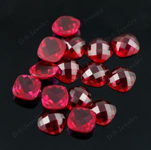 China On sale synthetic gemstone ruby price wholesale