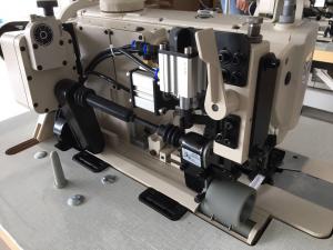 China Trimming Mattress Quilting Machine / Sewing Edge Tape Machine 1.2 * 0.6m Table Size wholesale