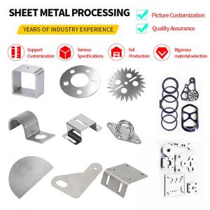 China Aluminum Copper Stainless Steel Metal Laser Cutting Service Custom Sheet Metal Fabrication wholesale