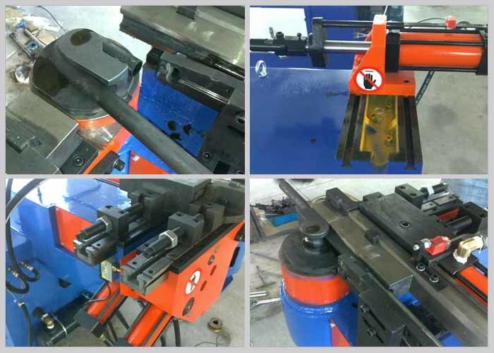 DW38NC Hydraulic Pipe Bending Machine Semi Automatic Low Power Construction