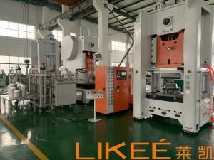 China Top Safety Level With Safety Door Automatic Type Aluminium Foil Food Container Production Line wholesale