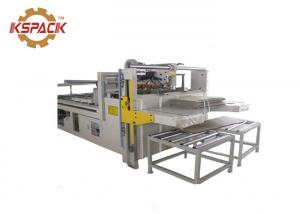 China Semi Auto Gluing Folder Making Machine , Paper Glue For Carton Forming on sale