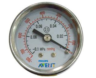 Quality Pneumatic System Components Panel Mounting Air Pressure Gauge Manometer 40mm,50mm,63mm for sale
