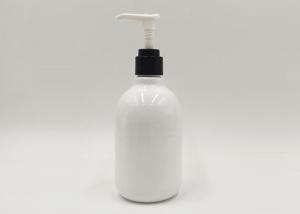 China 500ml White Color Boston Round Bottle PET Packaging For Hand Sanitizers wholesale