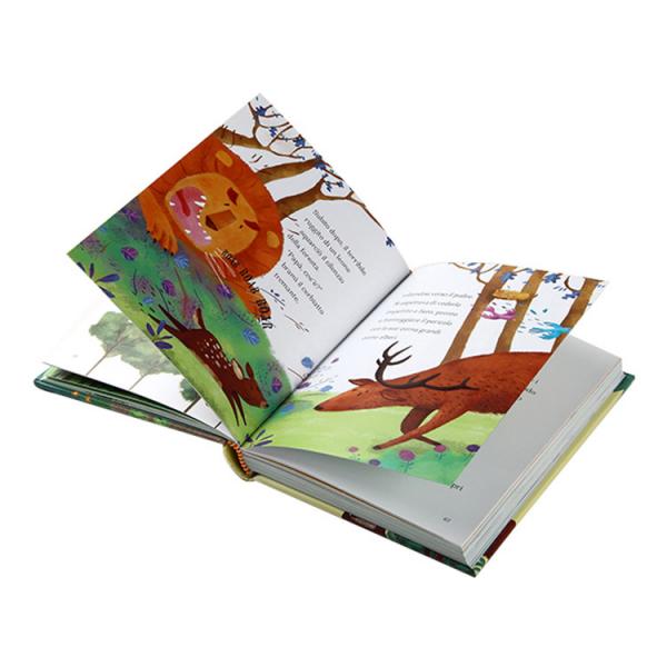 Quality Full Color Hardcover Children's Book Printing Customized Service A4 A5 Size for sale