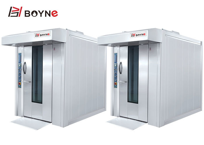 Rotary Furnace Energy Saving 16 Trays Electric Control System Use For Commercial Kitchen