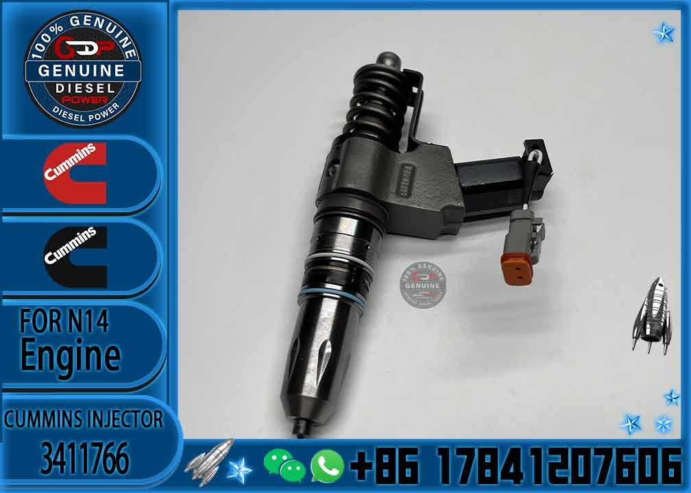3411766 OE quality Brand New Diesel Common Rail fuel Injector Assembly 3411766 for C-ummins N14 Engine