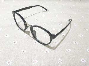 China 80031-C1 Bright Black Color Acetate Temple TR90 Material Optical Eyeglasses frame wholesale