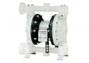 China 1 Inlet / Outlet Air Operated Diaphragm Pump With Nitrile Elastomer PTFE Ball Valve wholesale