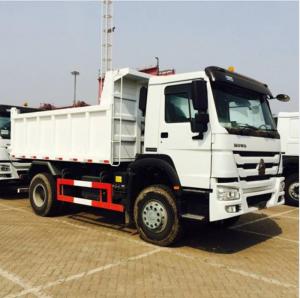 China 290HP Sinotruk Howo 4x2 10 Ton Small Tipper Truck With Powerful Steering Gear Box wholesale