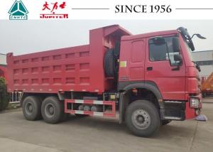 China Durable HOWO 6X4 Tipper Truck With 336 HP Engine For Equipment Rental wholesale