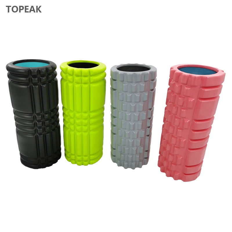 12" 18" 36" Leg Yoga Foam Roller Long For Back Neck Multi Density