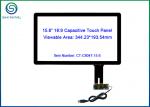 RS232 / I2C USB Touch Screen Panel With Projected Capacitive Technology 15.6
