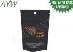 Edible Marijuana Stand Up Zipper Bags Metalized Inside Protection Barrier