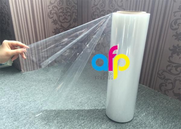 25 Mic / 90 Gauge Plastic Heat Shrink Wrap Film , Highly Clear Shrink Packaging Film