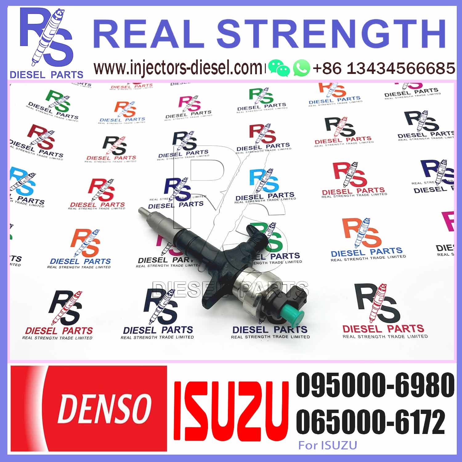 COMMON RAIL INJECTOR 8-98011604-5 8980116045 fuel injector 095000-6980 for I-SUZU DMAX