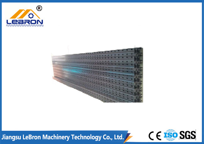 High Production Storage Rack Roll Forming Machine PLC And Converter Controlling System