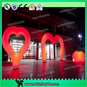 China Valentine'S Day Decorative Inflatable Lighting Balloon Colorful Love Letters Shaped wholesale