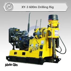 China New products XY-3 water well and core drilling rig, manual transmission on sale