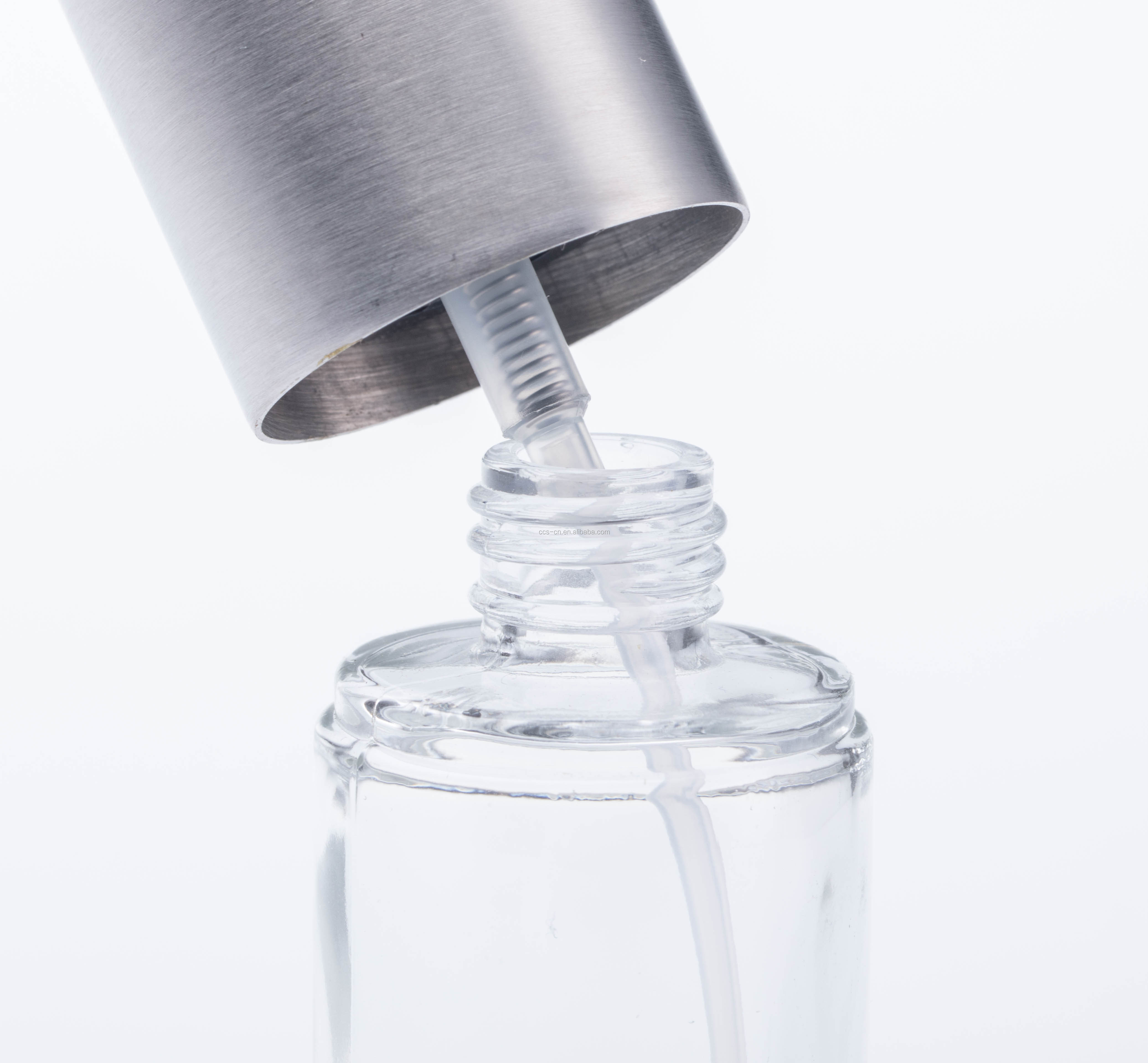 Stainless Steel BBQ Barbecue Cooking Tool Refillable Oil Dispenser Glass Plastic Vinegar Oil Sprayer Bottle