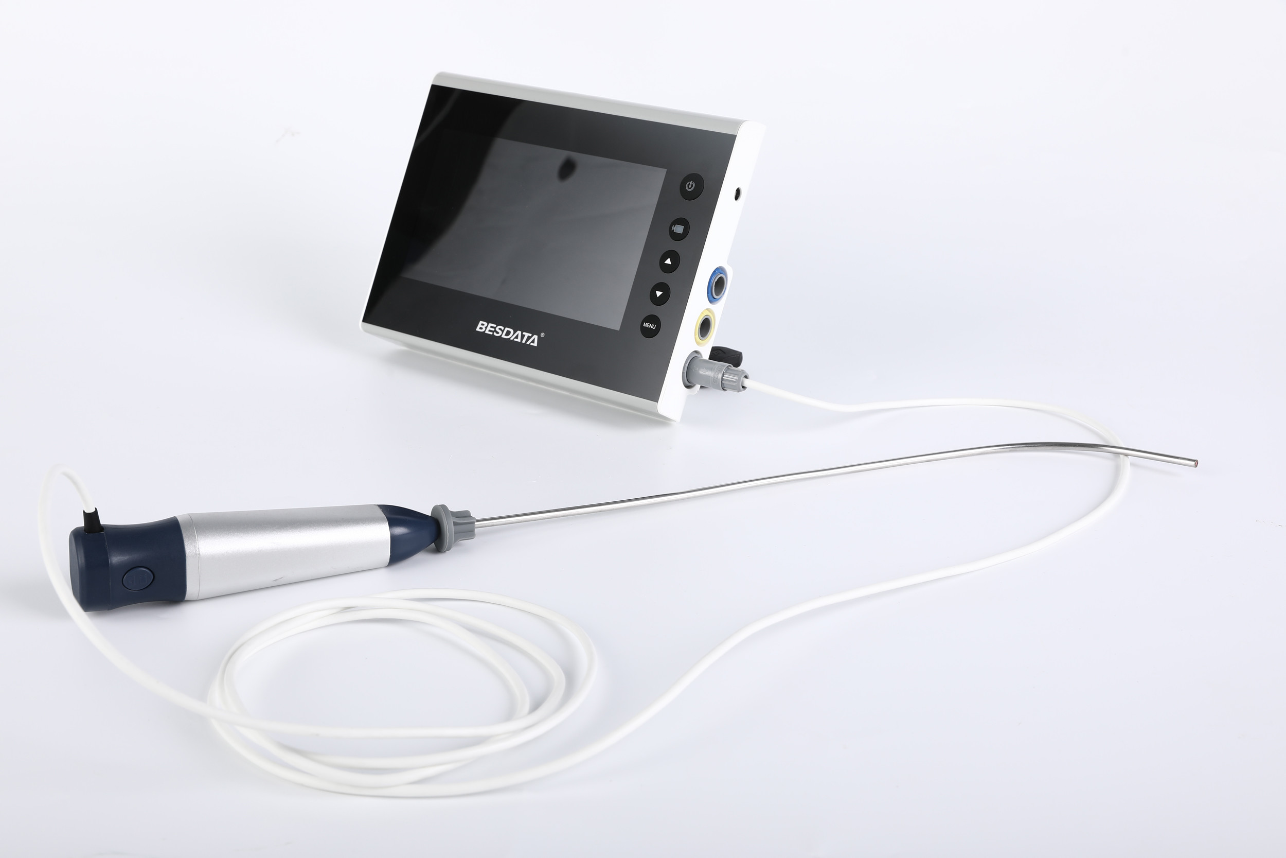 Veterinary flexible Bronchoscopy Fiber Optic Anesthesia video laryngoscopy airway pediatric stainless Miller Macintosh