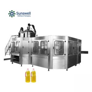 China High Speed Edible Oil Filling Machine 1000bph Automatic Liquid on sale