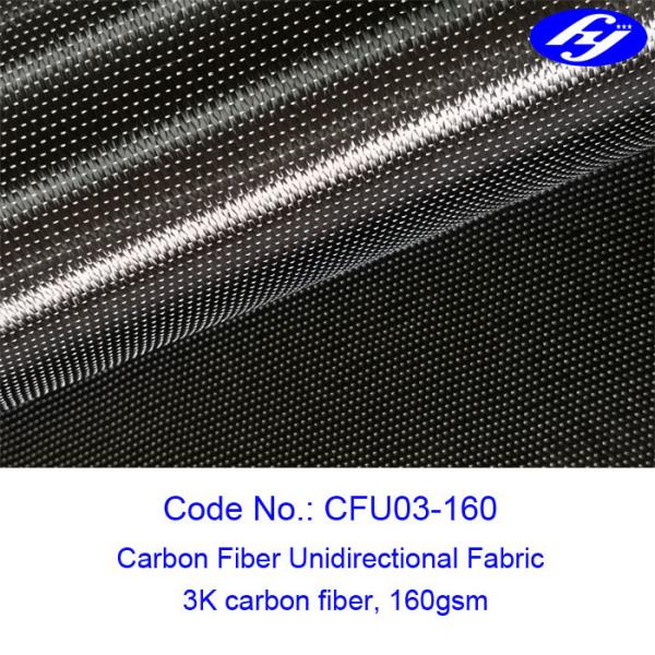Quality Surfboard Liner 160gsm Carbon Fiber Unidirectional Fabric for sale