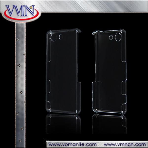 Wholesale ! Crystal Plastic case for SONY Xperia Z4 Compact PC case for Sony Z4
