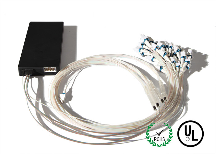 Single Mode Fiber Coupler 1XN LC Fbt Coupler Φ2 Length Customized Package D