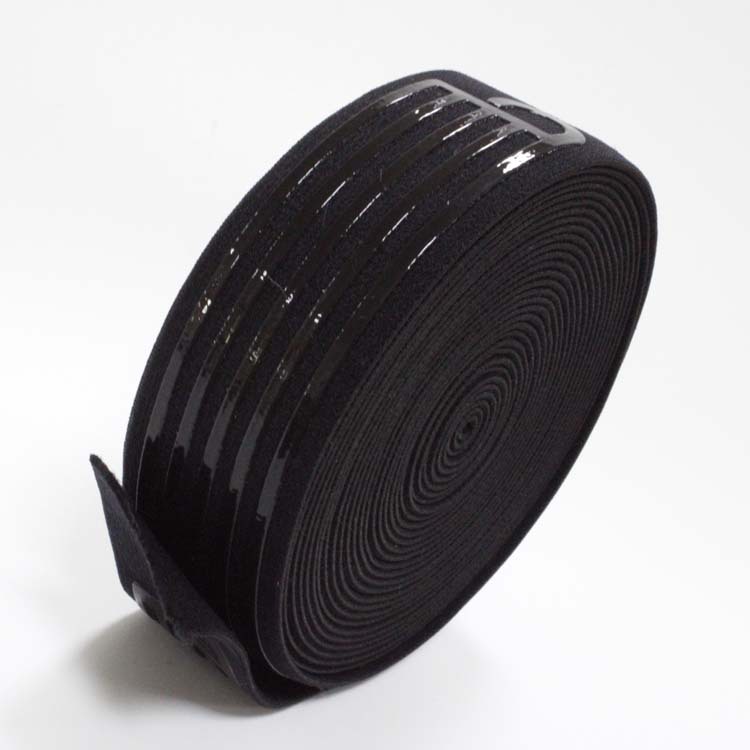 Flat Striped Fold Over Elastic Band Nylon Webbing 3.5cm Width