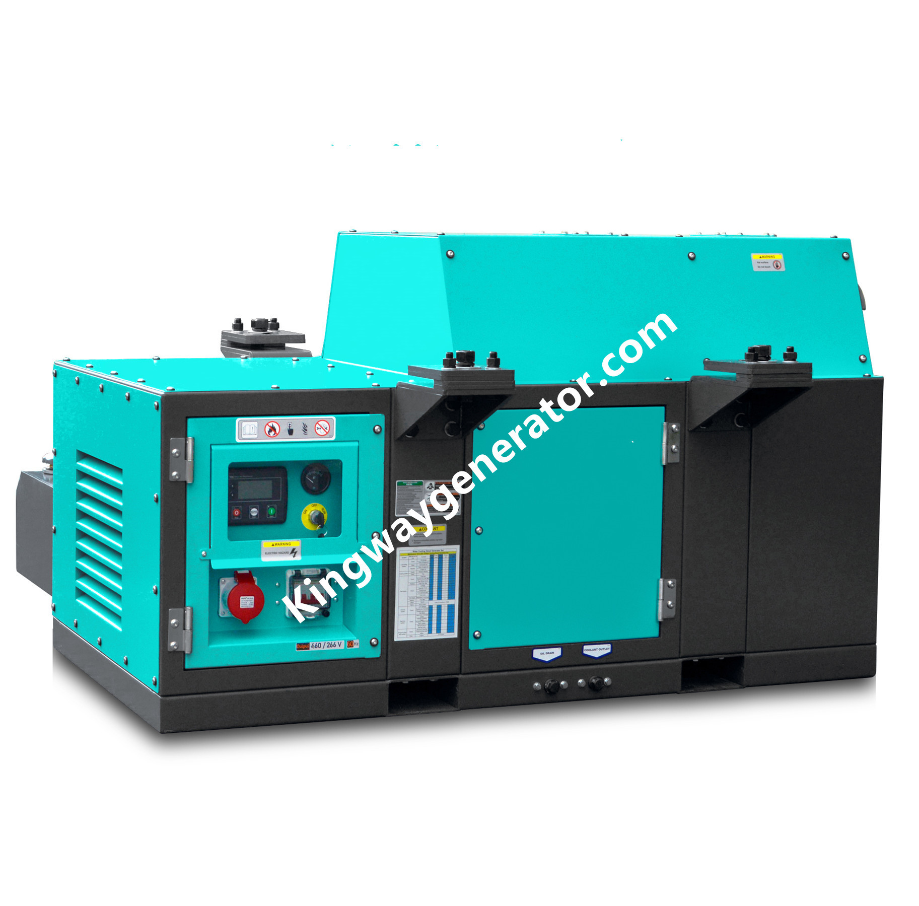 ROHS Certified Underslung Diesel Engine Reefer Genset 15KVA For Refrigerated Truck