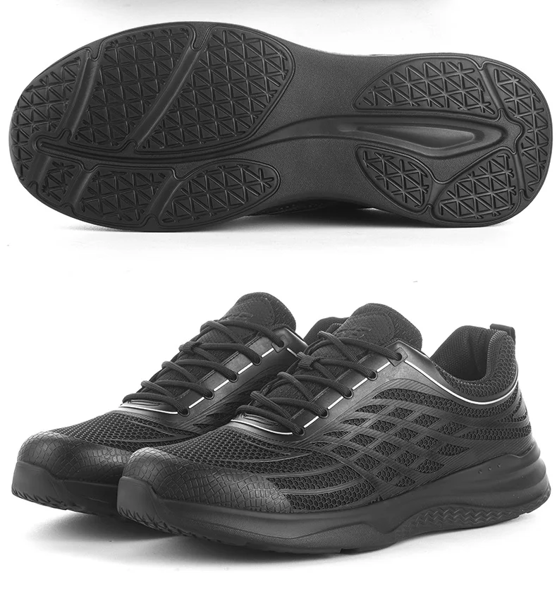 Men city light running shoes low-cut lace-up KPU shoes sports running hiking boots hiking cushion men's shoes