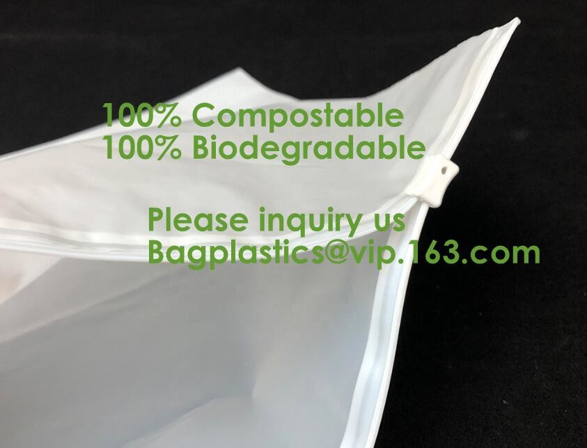 Eco-Friendly Freezer Bags, Resealable Bags, Heavy-Duty, Biodegradable, Reusable, Slider Seal, Zipper Lock