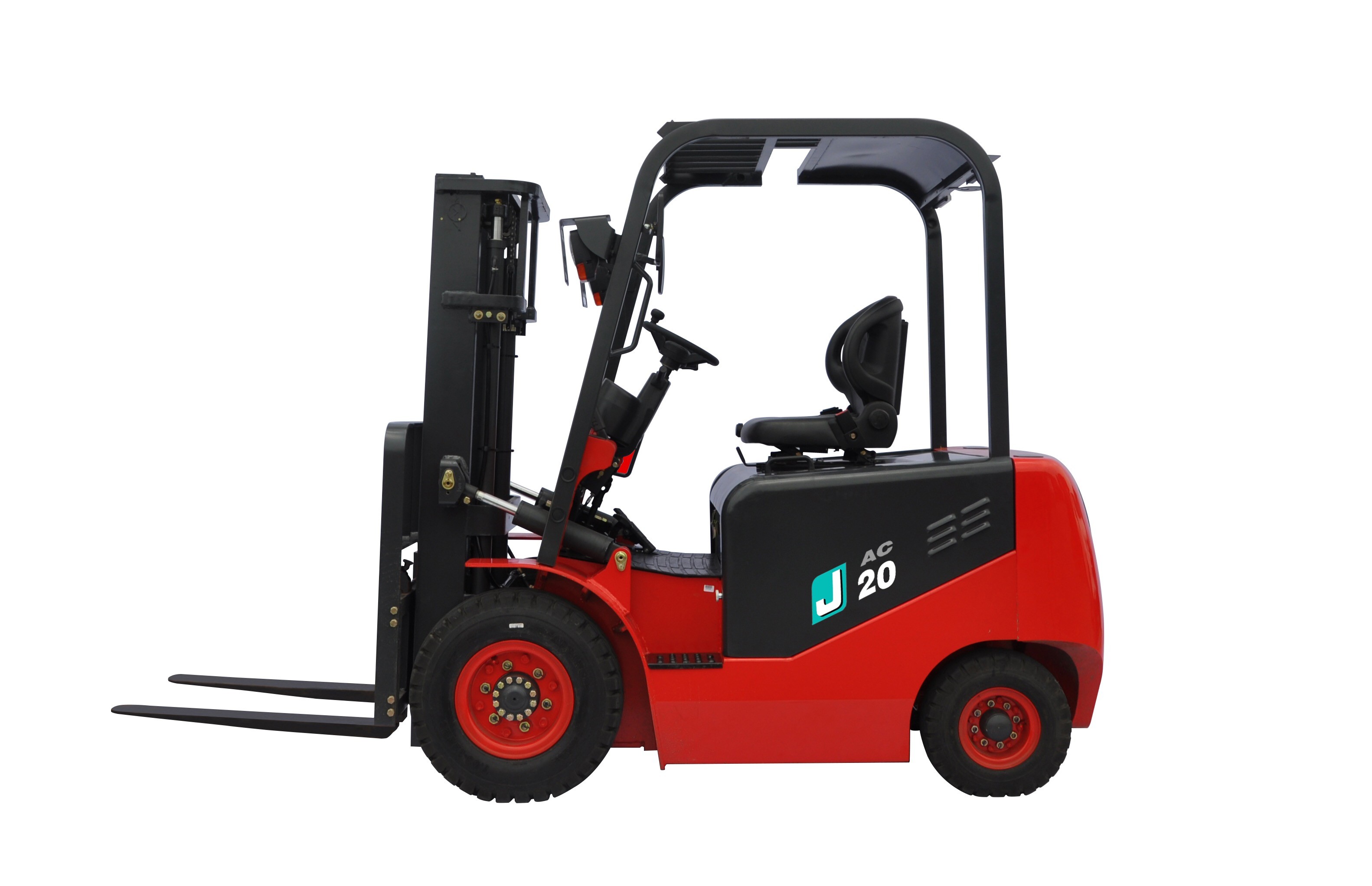 China 2 Ton Lifting Capacity Electric Battery Forklift Truck With Comfortable Seating wholesale