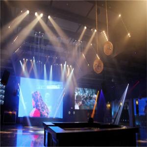 China High Refresh Indoor Led Video Screen Rental , P4 Indoor Led Display 18W Max Power wholesale