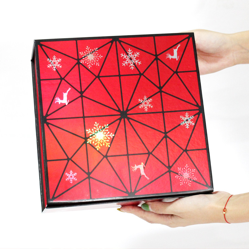 UV Varnish Foldable 350gsm Recycled Paper Gift Boxes