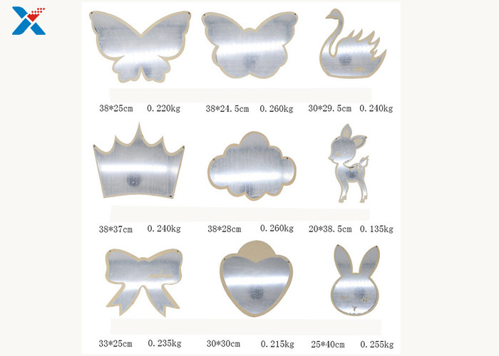 clear 2mm Custom Cut Acrylic Sheet Perspex Mirror Wall Decoration