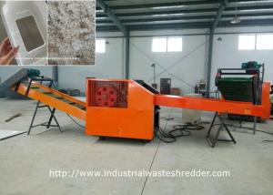 China EPS Foam Industrial Shredder Machine Polystyrene Foam / Sponge Board Crusher wholesale