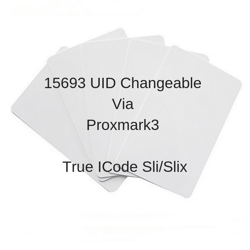 UID Changeable PVC Rewritable RFID Card smart ISO 14443A ISO 15693 RFID Card