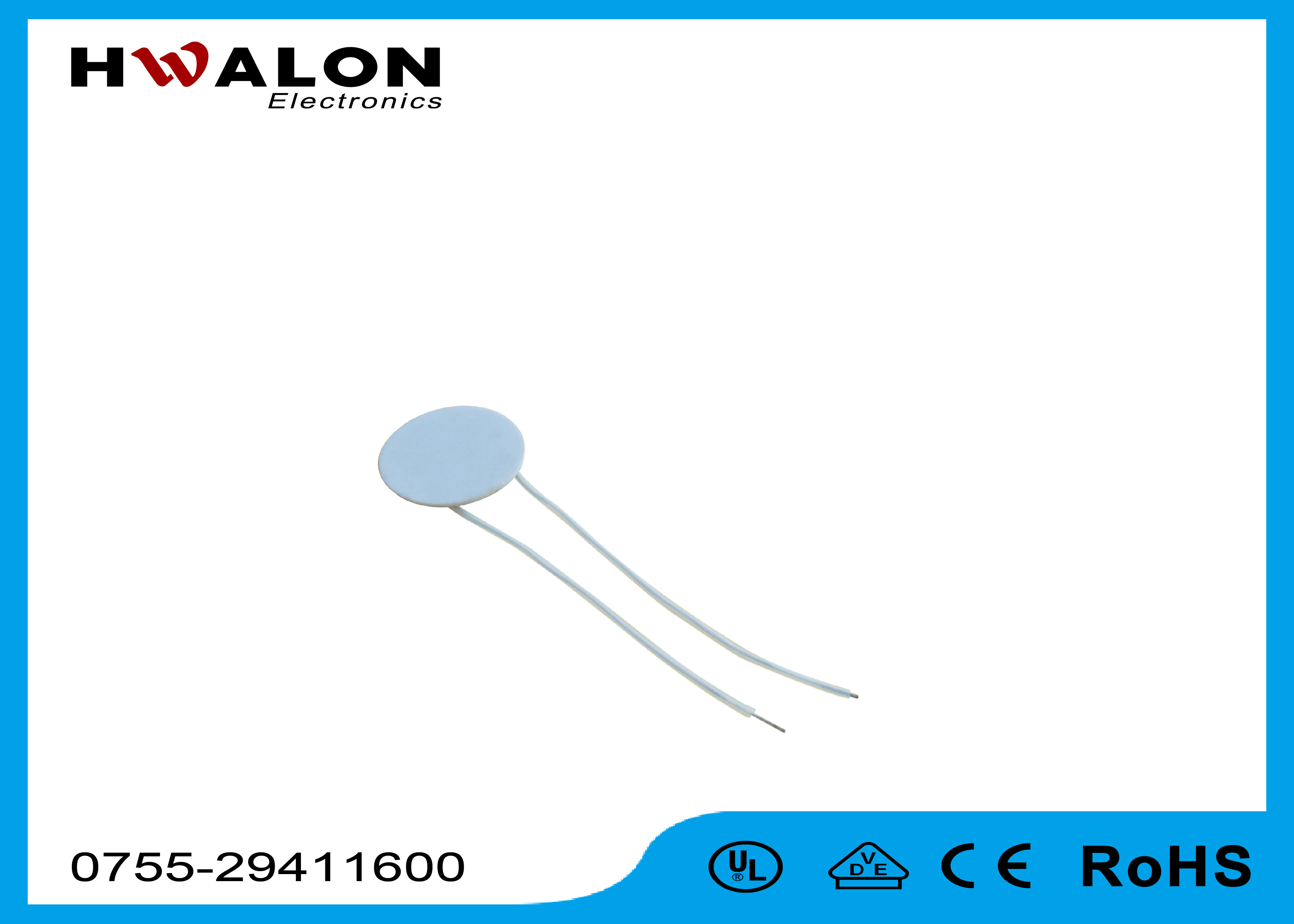 World Class 110v 220v PTC Ceramic Heater Electrical Heating Element Lightweight