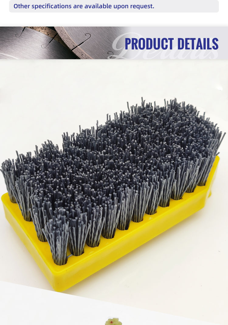 Resin Diamond Diamond Polishing Brushes AP-DBR-FI-03 with Customized Support OEM