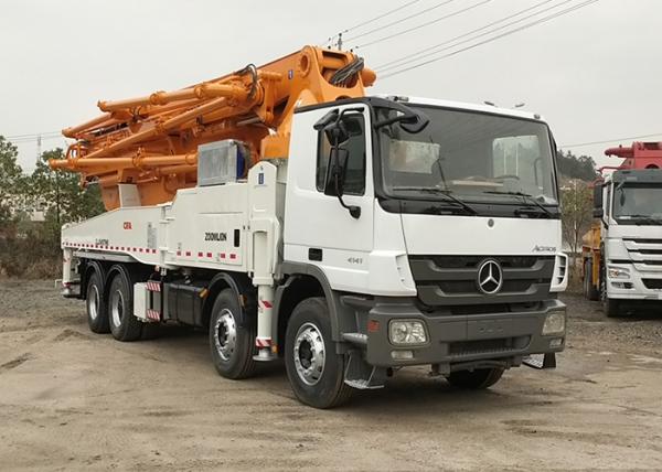 Quality ZLJ5419THB 50m Used Concrete Pump Truck , Zoomlion Truck Excellent Condition for sale