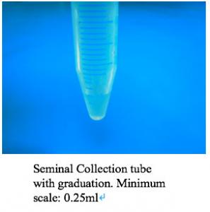 China Sperm Collection Kit , Male Infertility Test Kit With Funnel / Test Tube wholesale