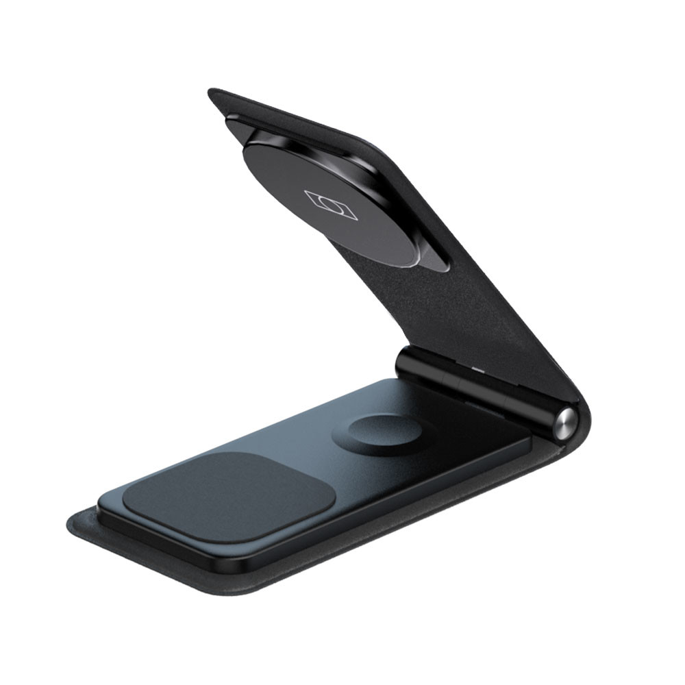 Fast Charging Folding Wireless Charger For IPhone Airpods AppleWatch Fast Charger