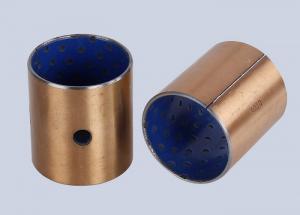 China Blue POM Boundary Lubricating Bearings Low-Carbon Steel + Copper Powder on sale