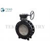 Flange End Carbon Steel Butterfly Valve Lever Operation For High Pressure Water for sale