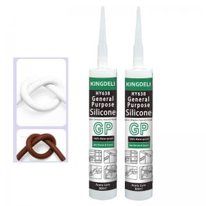 China GP Glass Adhesive Silicone Sealant White Clear Color For Window wholesale
