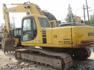 China Used 22 Ton Komatsu 220 Excavator Good Condition With1.4cbm Bucket Capacity wholesale