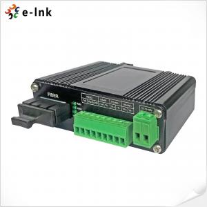 China Modem Industrial Optical Fiber To Rj45 Converter RS232 RS485 RS422 Serial wholesale